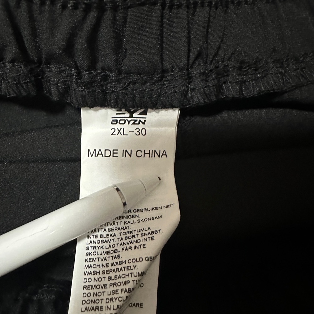Black Jogger Pants - Picture 2 of 8